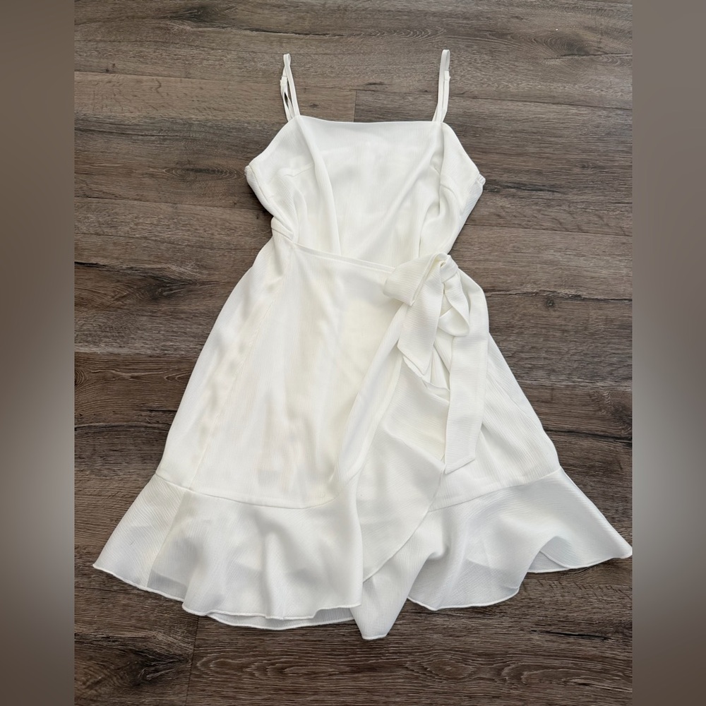 Altar’d State White Wrap Dress